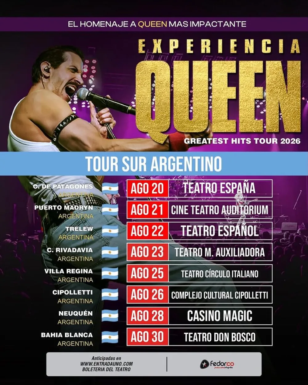 Póster de Experiencia Queen