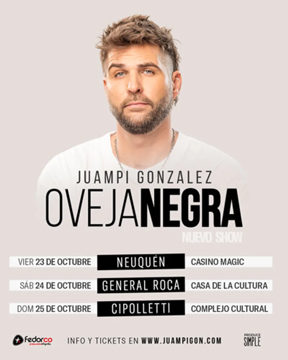 Póster de Juampi González